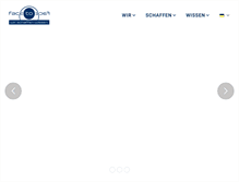Tablet Screenshot of facetoface-gmbh.de